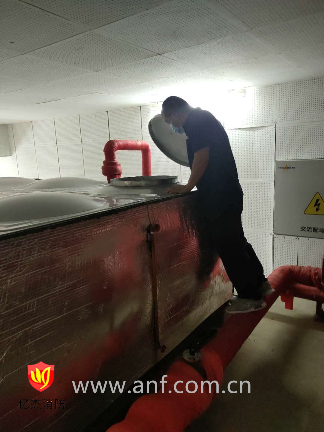 海灣設備排煙閥故障操作？